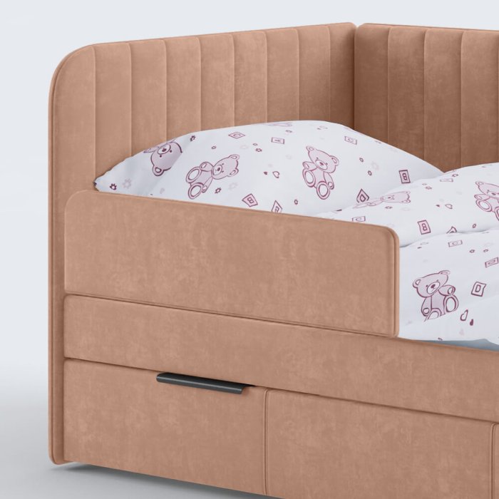 Защитный бортик для кроватей «Ella» 80x28 0